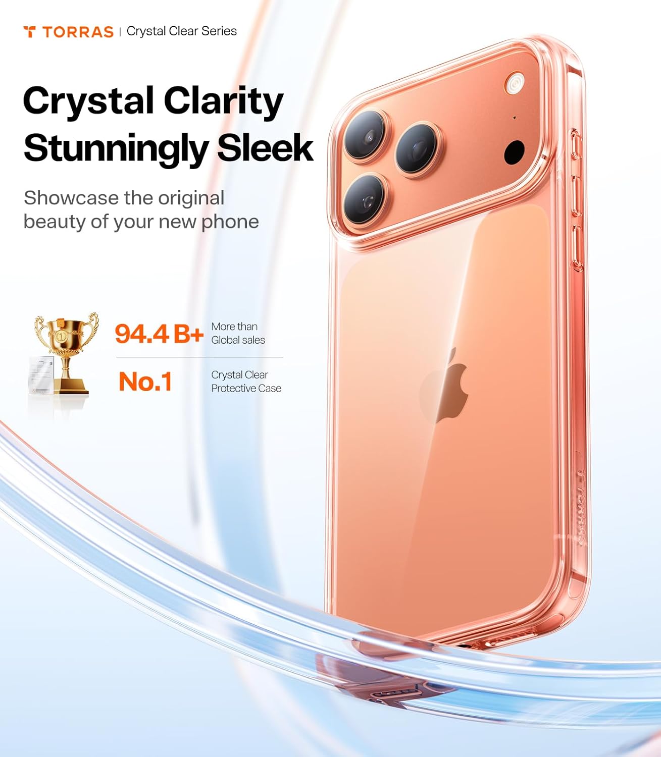 Detalle 2 de TORRAS iPhone 17 Pro Max Clear Case 6.9"