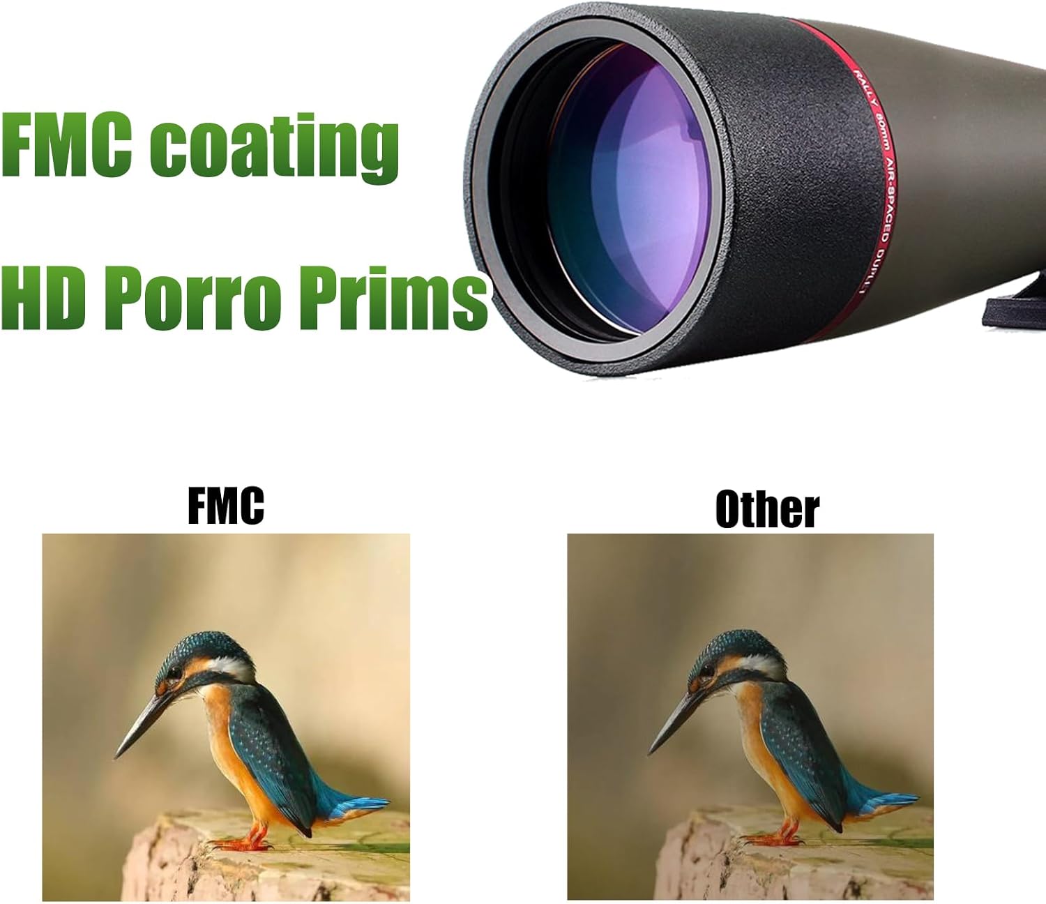 Thumbnail 3 de Svbony SV13 Spektiv 20 bis 60x80 mit Stativ