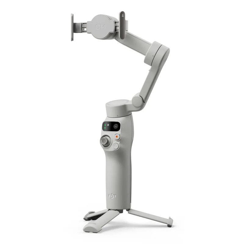 DJI Osmo Mobile 7 Blanco: estabilizador de smartphone ligero con batería integrada 3350 mAh