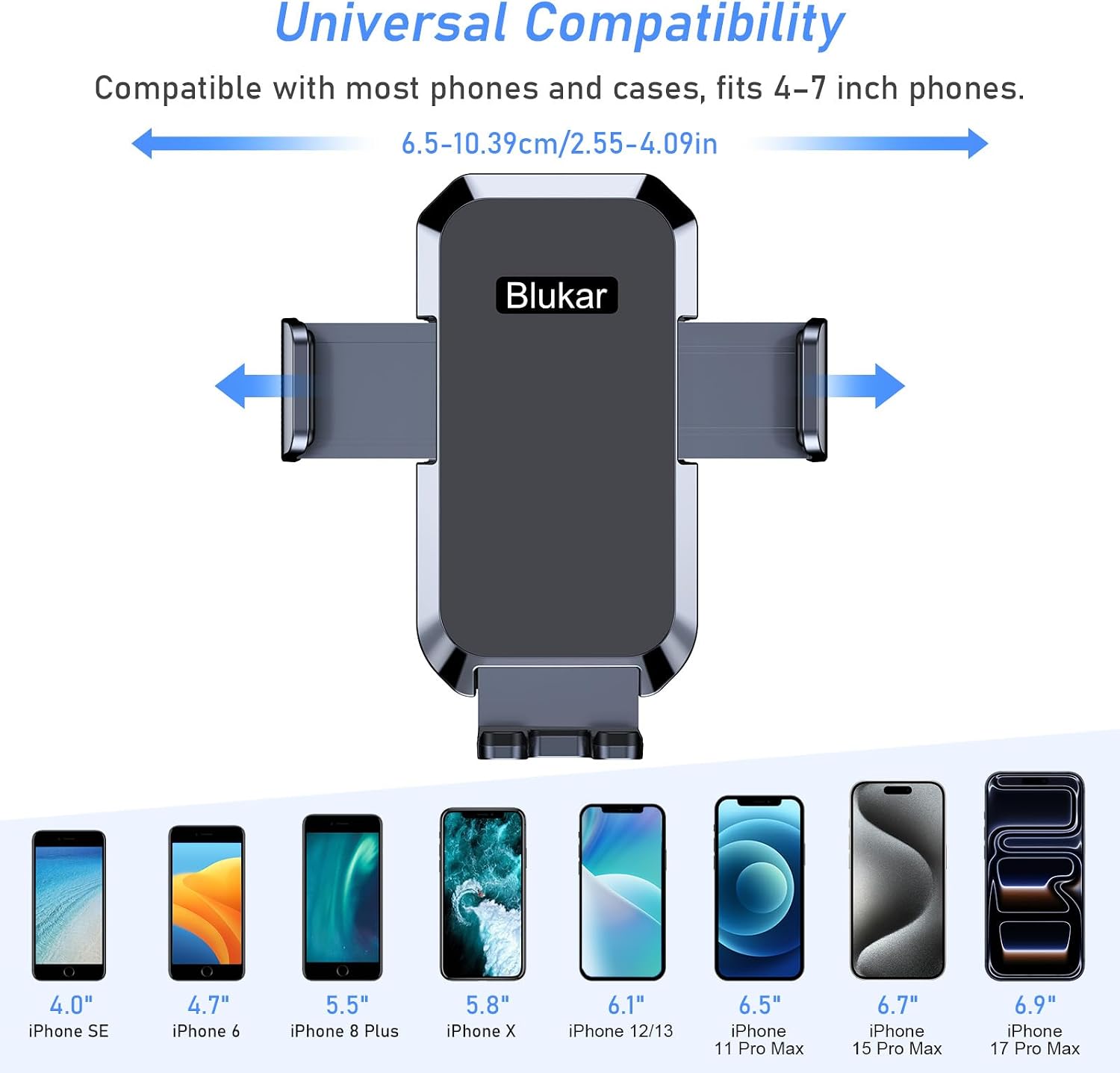 Thumbnail 5 de Blukar Car Phone Holder 360° rotation