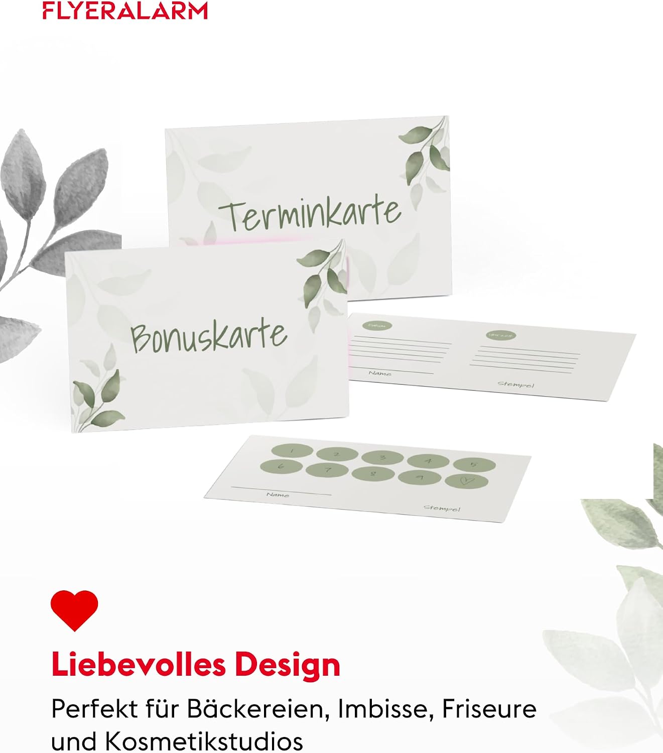 Thumbnail 4 de FlyerAlarm Lot de 100 cartes bonus vierges