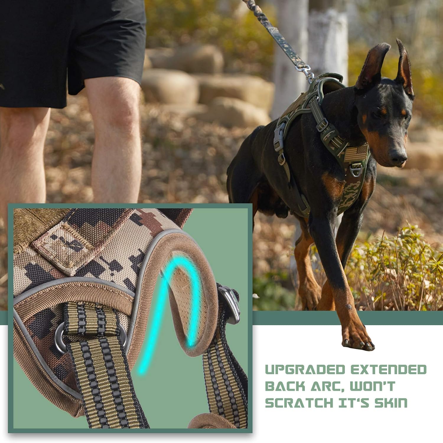 Detalle de BUMBIN Tactical Dog Harness XL