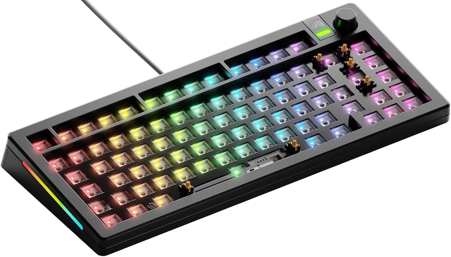 Thumbnail 6 de GLORIOUS GMMK 2 Full Size (96%) Barebones – Tastiera da gaming meccanica in alluminio, layout ISO, 96%
