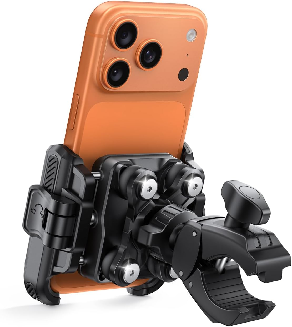 Detalle de Lamicall Motorcycle Bike Phone Mount - Upgrade Vibration Dampener for Camera-Friendly Ride
