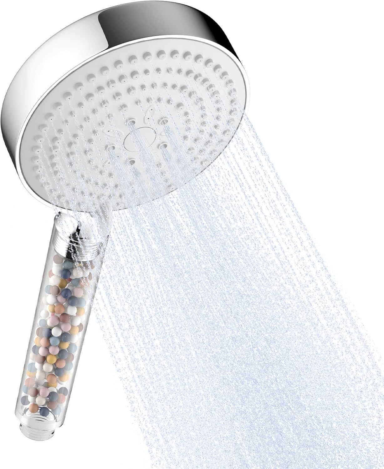 Detalle de OFFO Pommeau de Douche Anti Calcaire 6 Jets Chrome