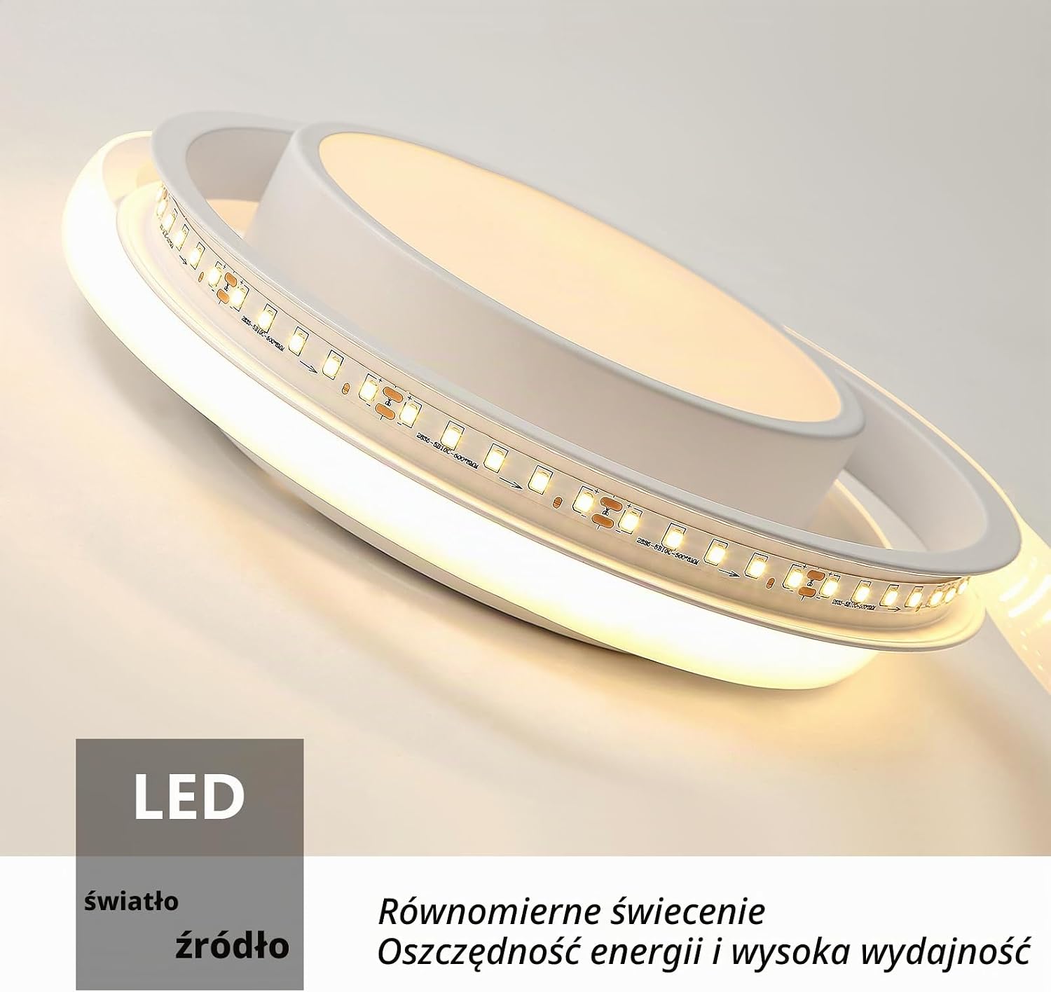 Thumbnail 6 de Comely Comely30872723 – plafon LED 42 W, 4800 lm, 3000 K, 40 cm