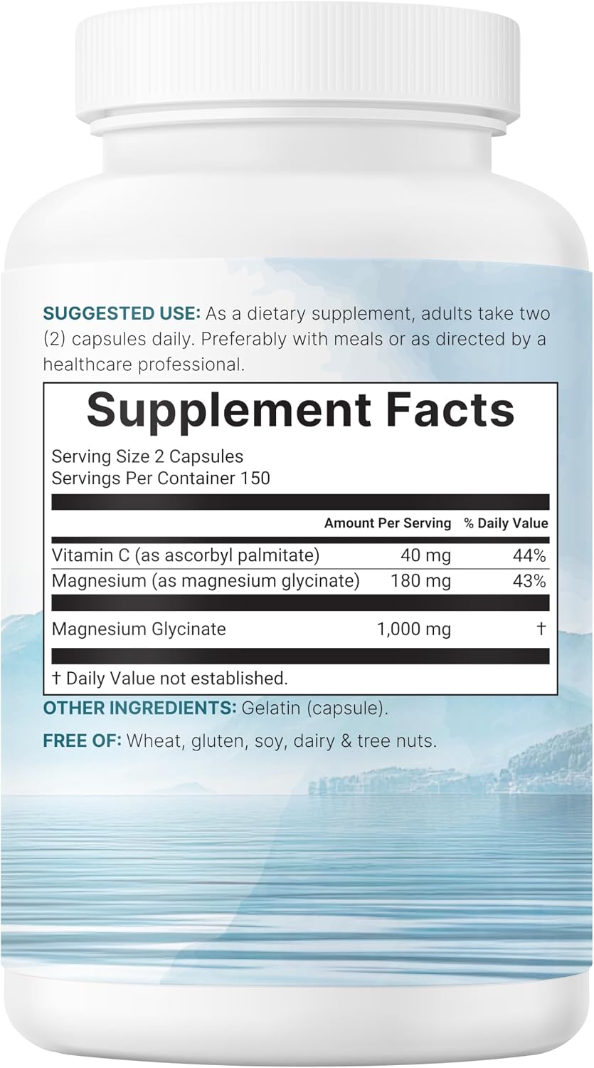 Thumbnail 6 de Micro Ingredients Magnesium Glycinate Capsules, 300 Capsules