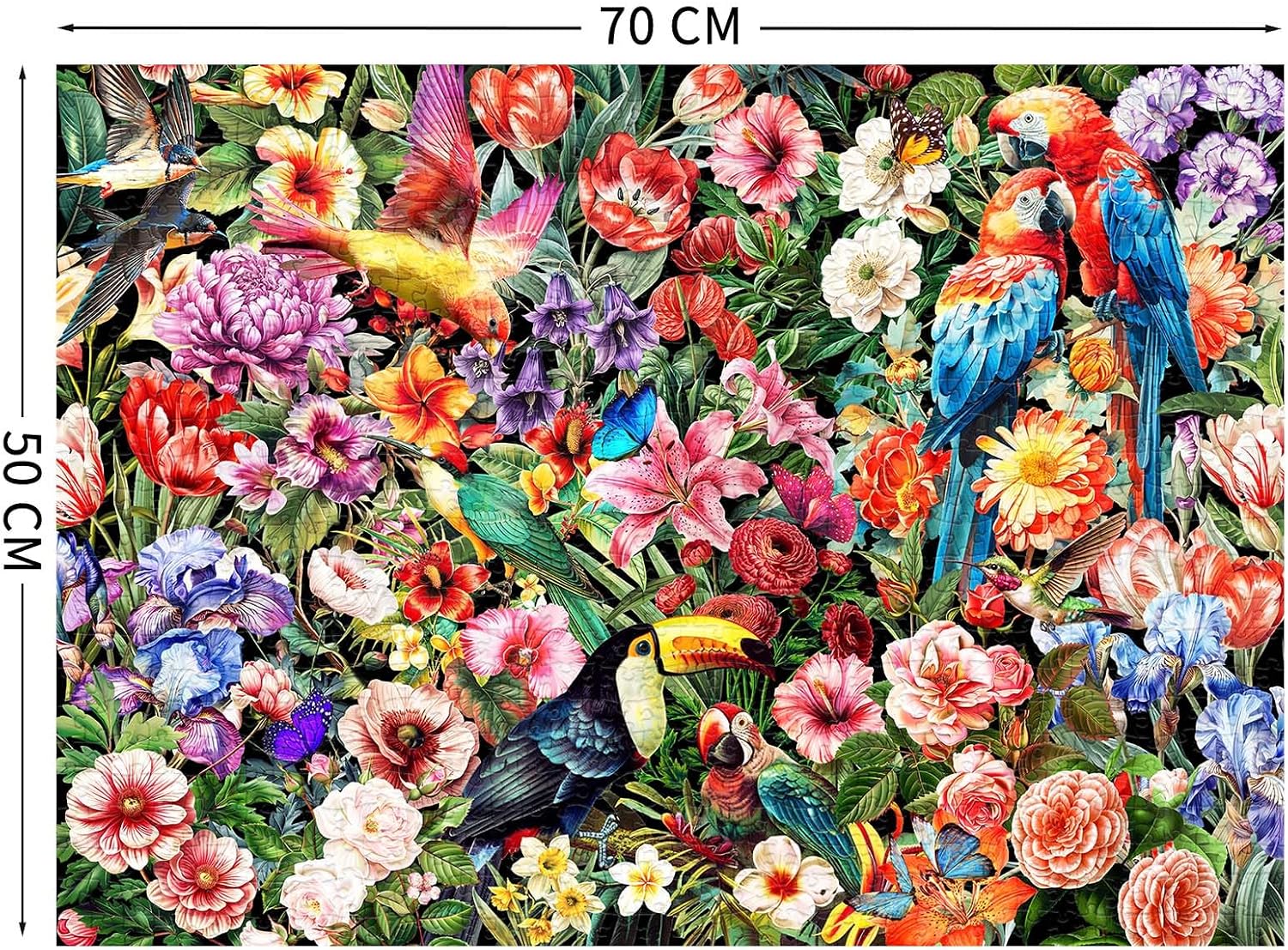 Detalle 2 de Puzzle 1000 Teile zur magischen Welt