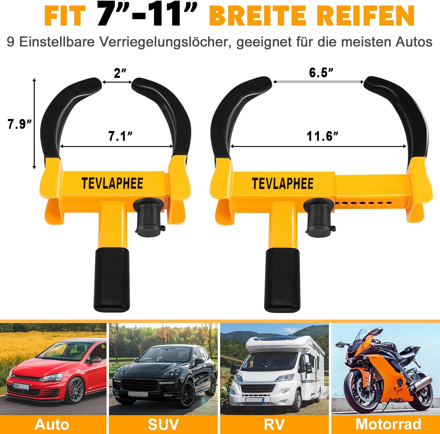 Thumbnail 5 de Tevlaphee Radkralle 19–30 cm