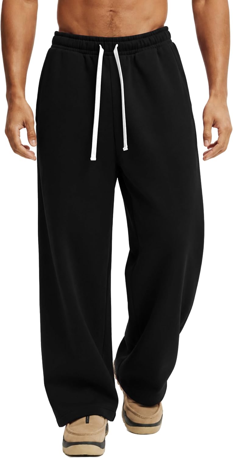 Detalle de Men's Cargo Sweatpants in Cotton Fleece