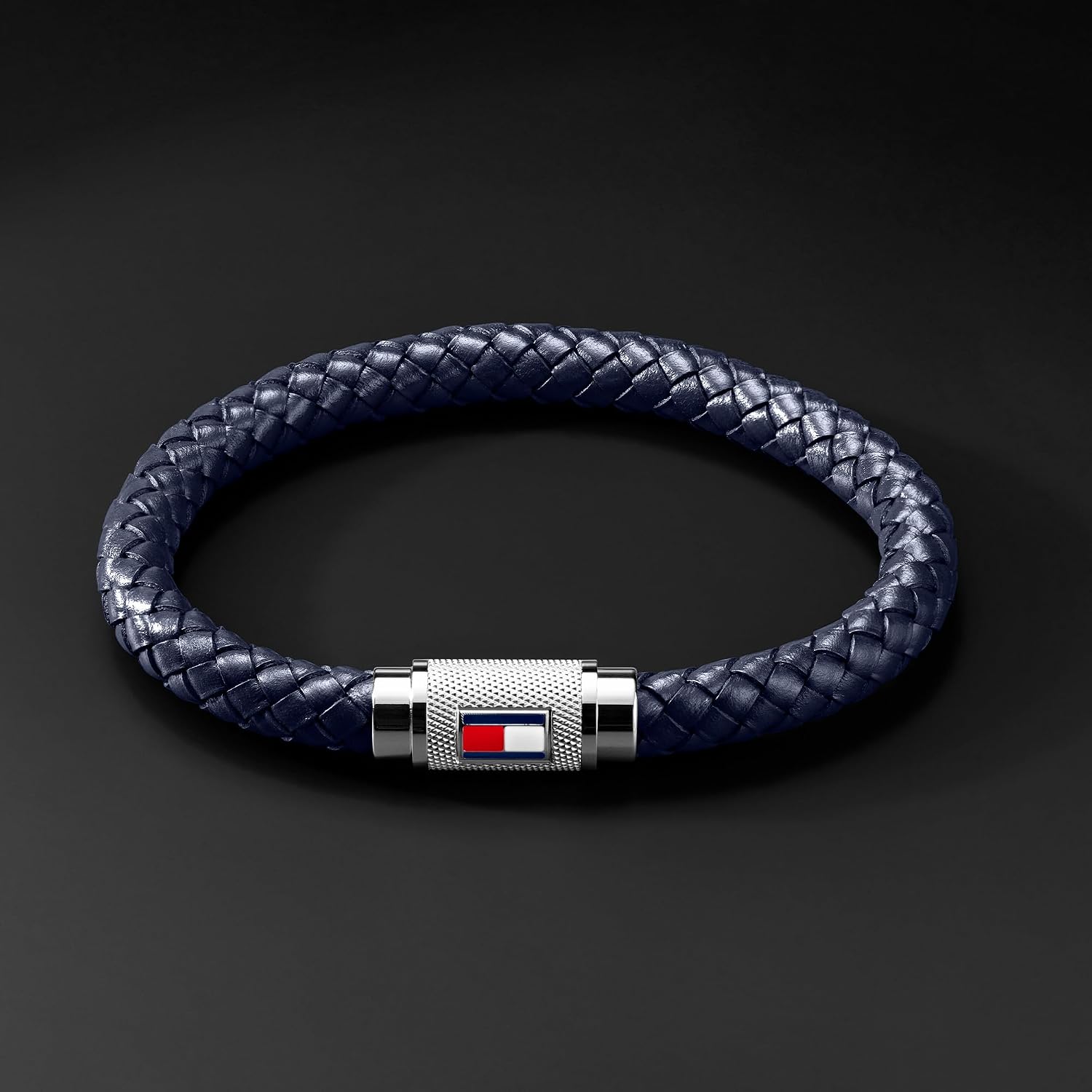 Thumbnail 2 de Tommy Hilfiger Bracelet Cuir Bleu Marine 19