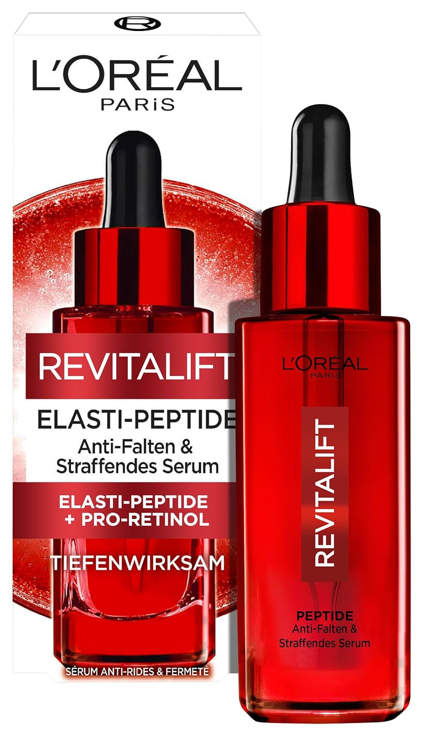 Detalle de L’Oréal Paris Revitalift Straffendes Serum – Pro-Elastin, Hyaluronsäure & Adenosin, 30 ml