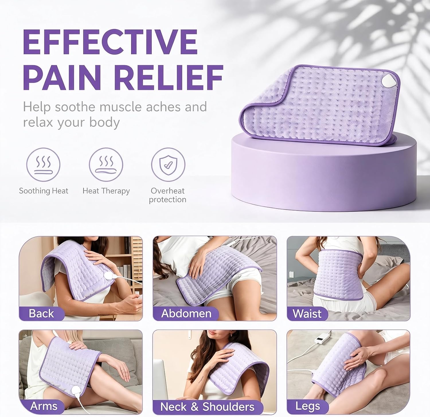 Detalle 2 de Vilicert Electric Heating Pad