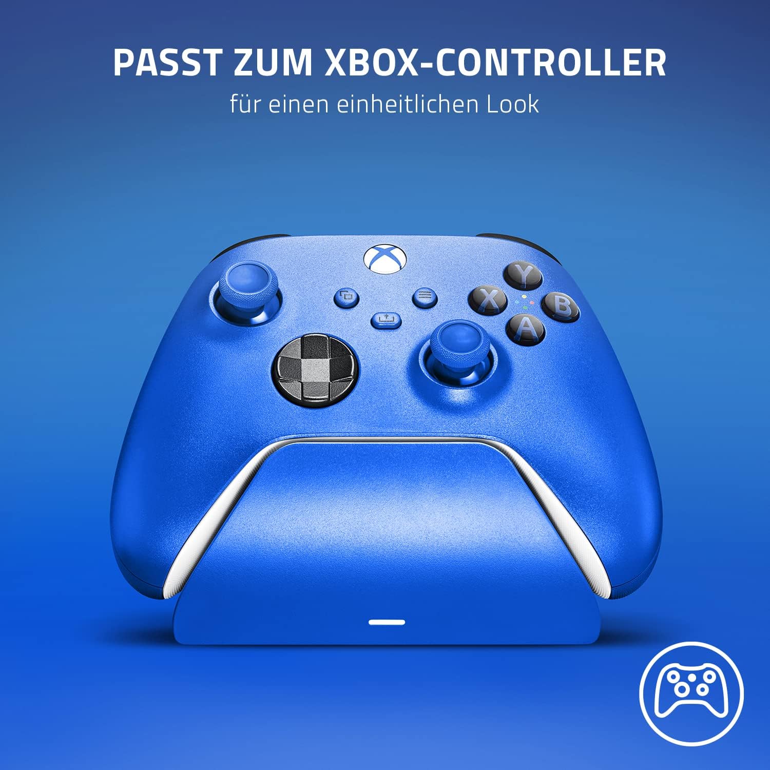 Detalle de Razer Universelle Schnellladestation – Schnellladegerät für Xbox-Controller (Pulse Red)
