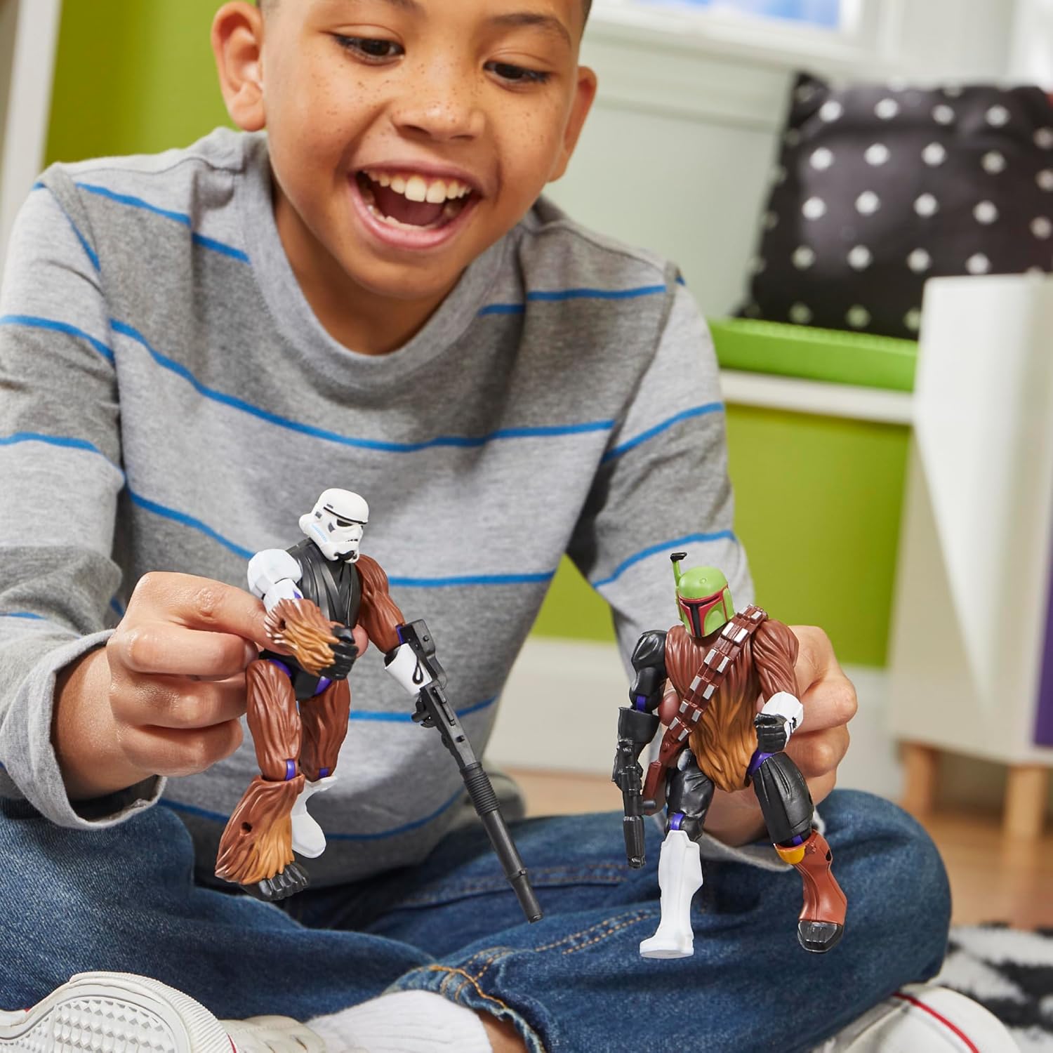 Thumbnail 5 de Star Wars MixMashers Boba Fett 1 action figure