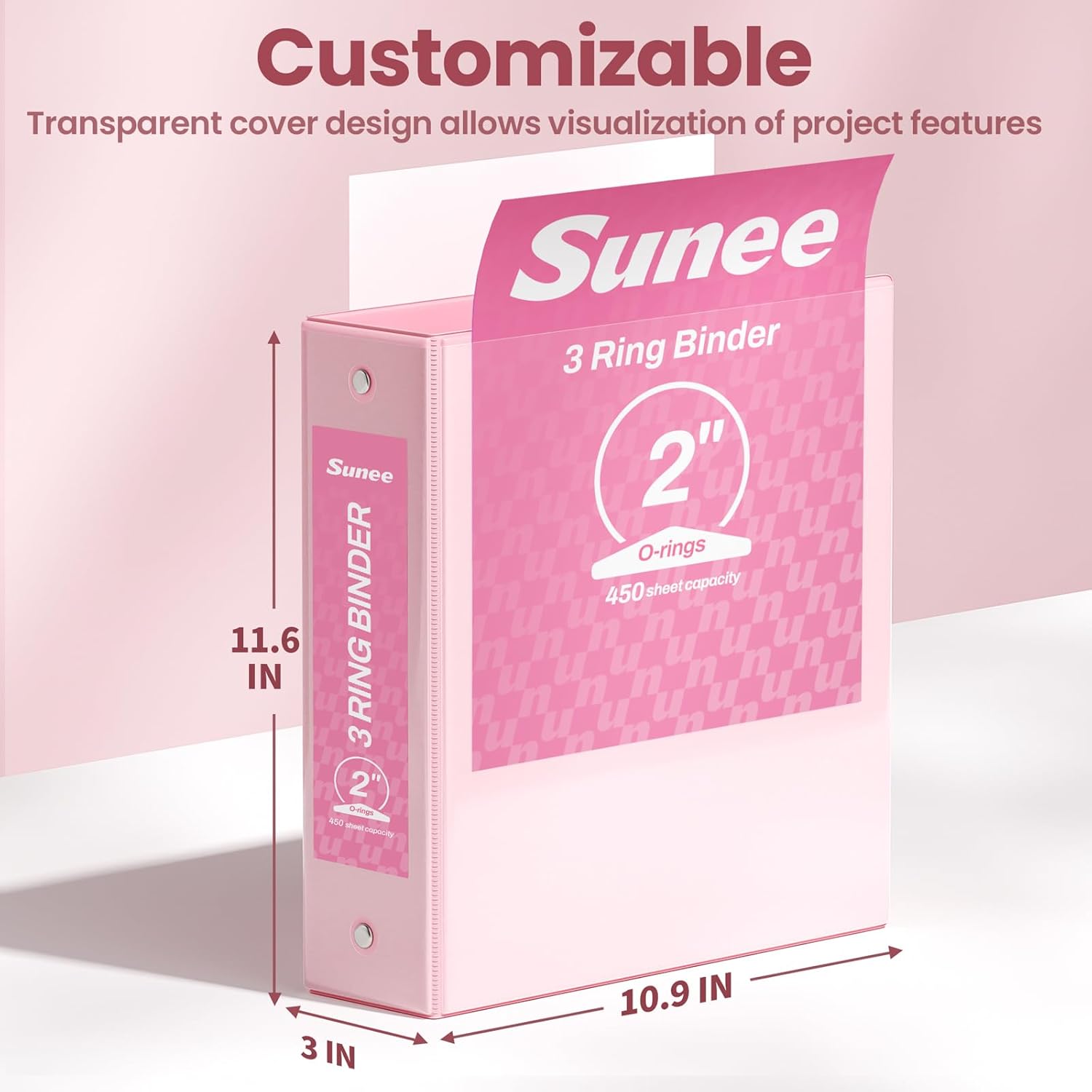 Thumbnail 6 de SUNEE 3-Ring Binder, 2-Inch