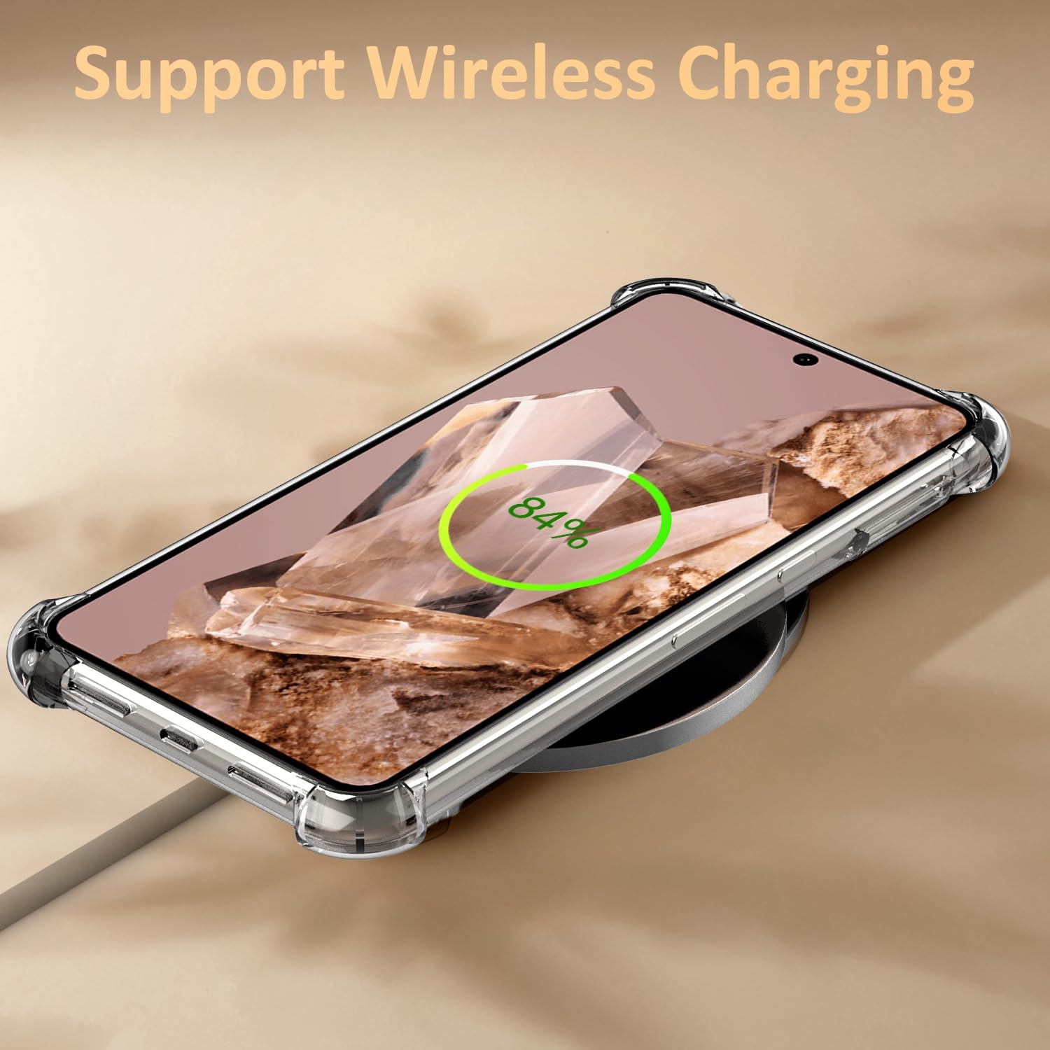 Thumbnail 6 de CAROKI Clear Case for Google Pixel 8A, 1 TPU phone case
