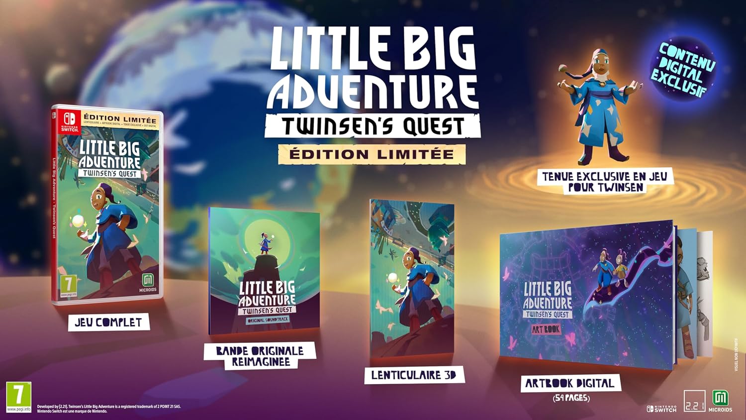 Thumbnail 2 de Little Big Adventure Twinsen's Quest 2024 Switch