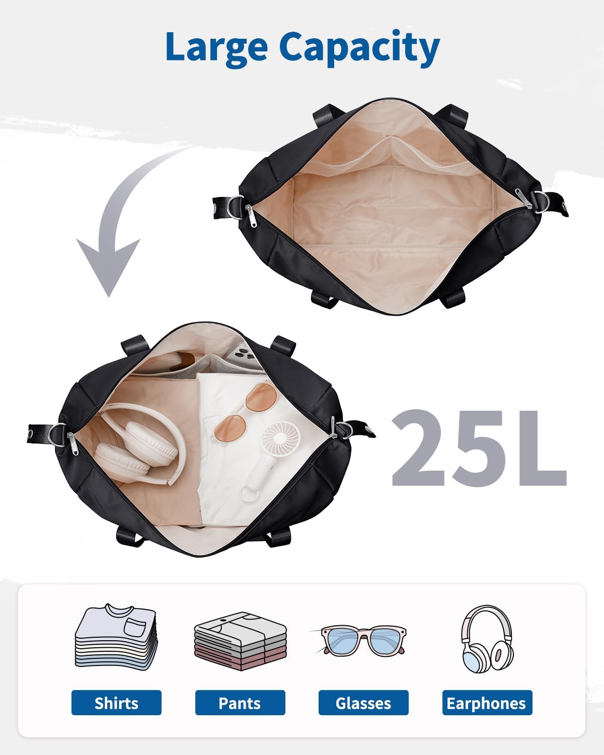 Thumbnail 2 de Narwey Easyjet Cabin Bag 25L Underseat