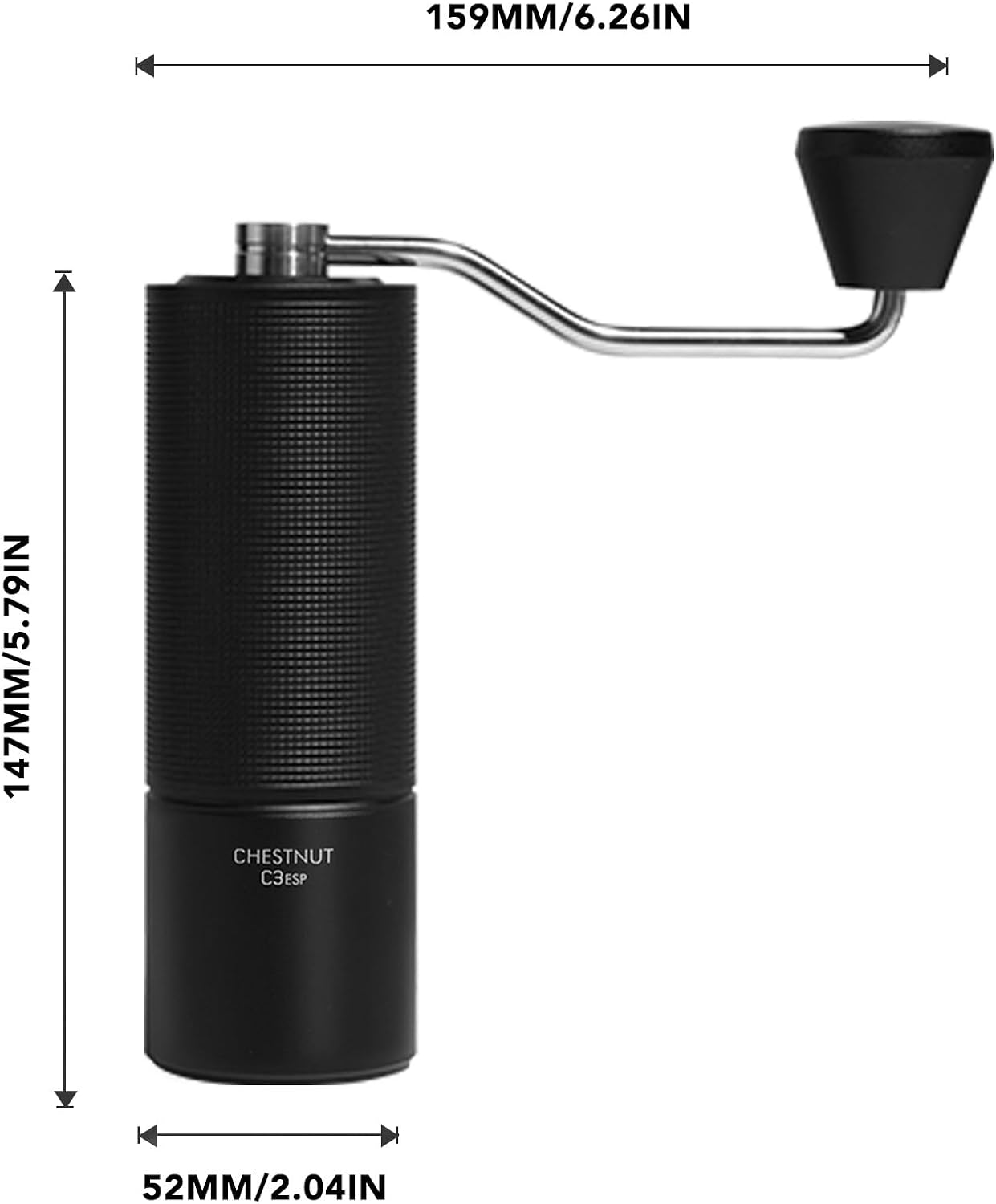 Thumbnail 6 de TIMEMORE Chestnut C3 ESP Manual Coffee Grinder 30g