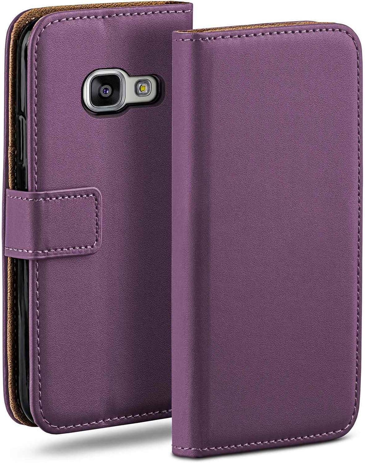 Detalle de moex Étui à Rabat 360° pour Samsung Galaxy A5 (2016) – Indigo-Violet