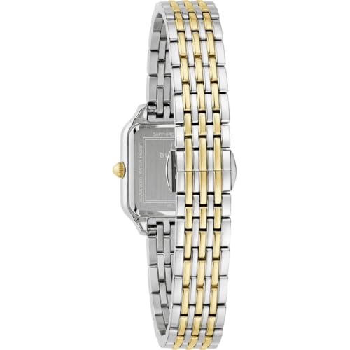 Thumbnail 2 de Bulova Sutton: Orologio da polso analogico al quarzo, donna, Quadrante bianco-argento e cassa 23 mm