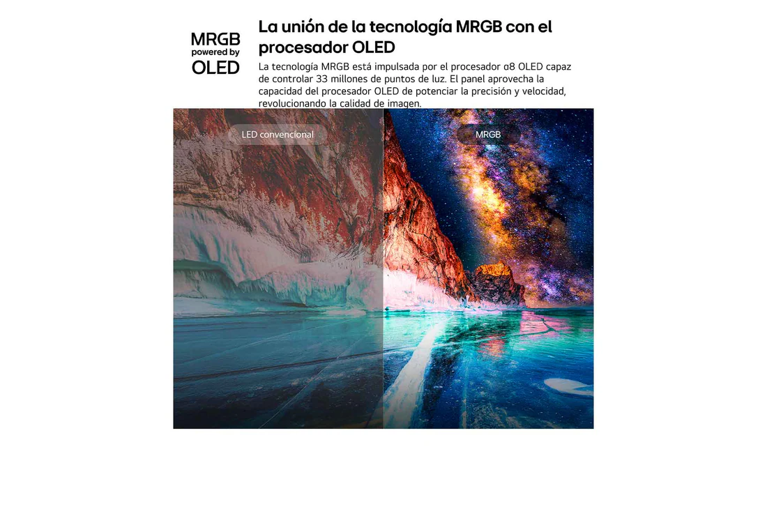 Detalle de LG 65MRGB86 - Smart TV Mini RGB AI de 65'' (4K, 2026)