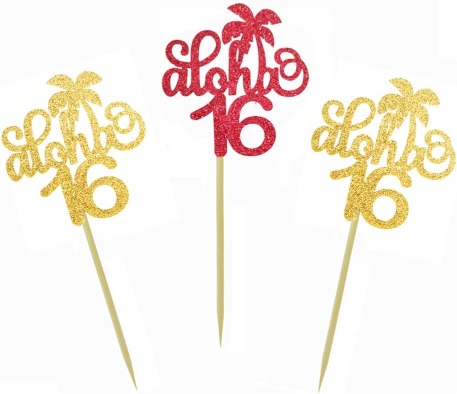 Detalle de Morndew Cupcake Toppers, 24-Piece Set