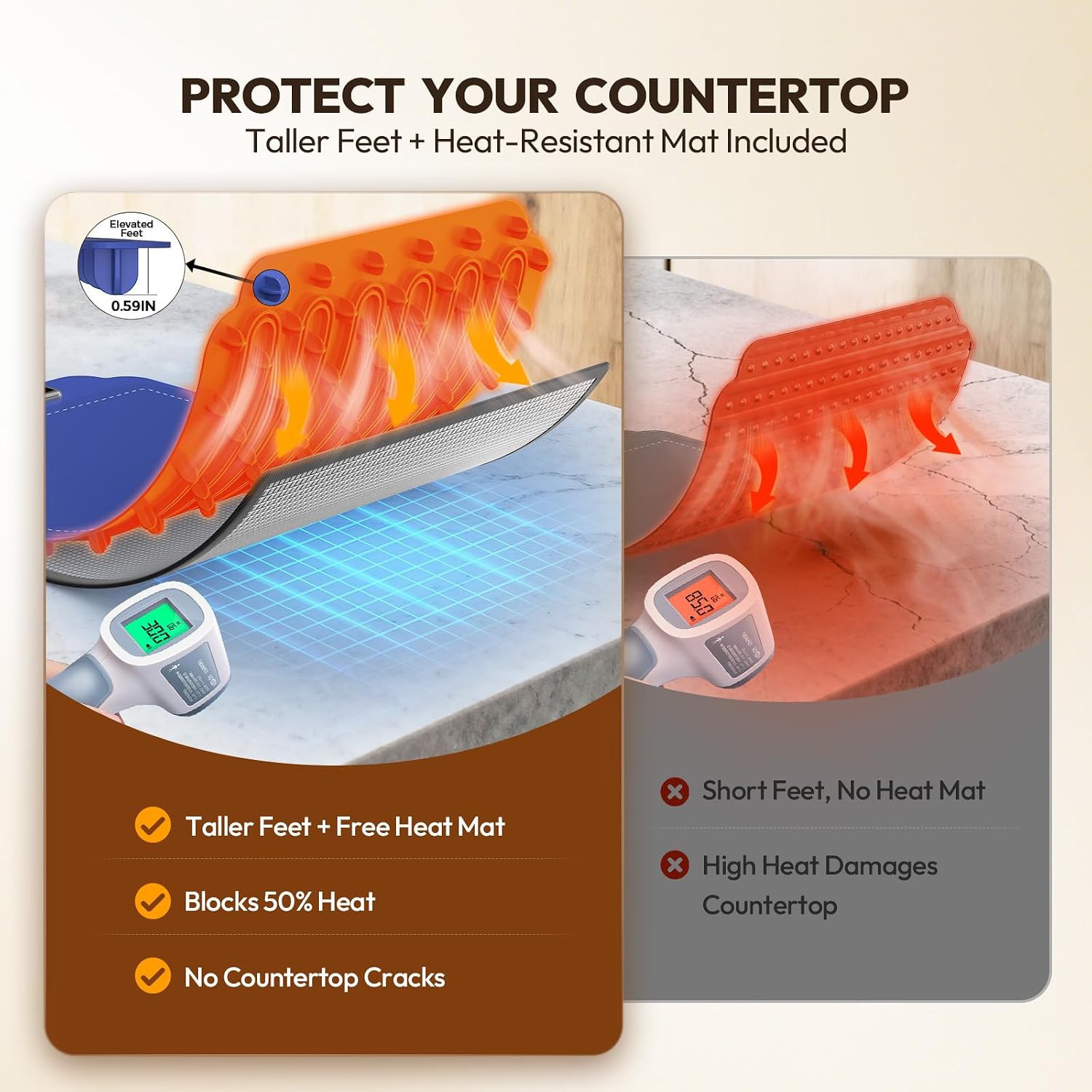 Detalle 2 de Food Warming Mat, 24" × 15
