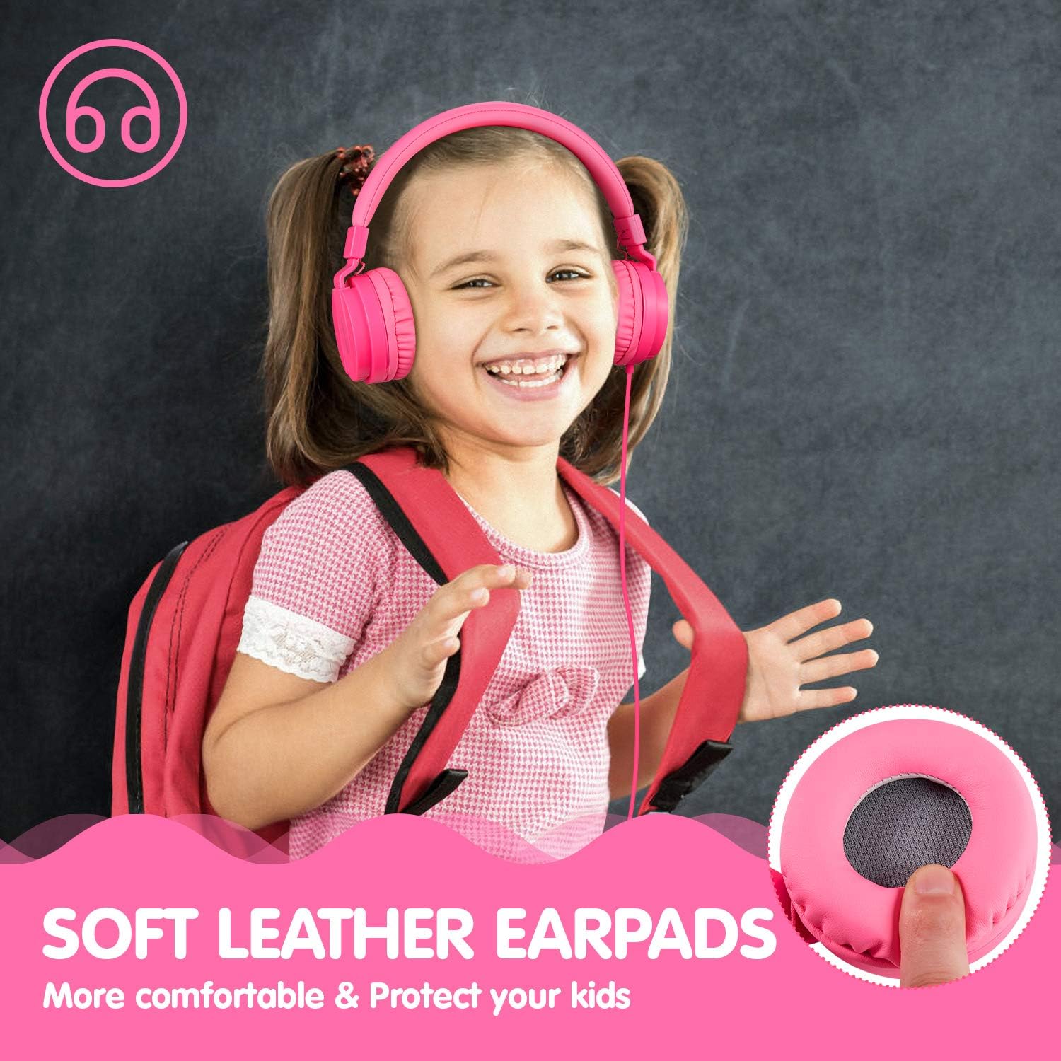 Detalle de ONTA Foldable Headphones with 40mm drivers