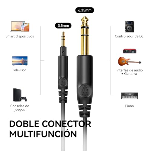 Detalle 2 de OneOdio A70 Gen 2, auriculares Bluetooth Hi-Res LDAC con 72 h y conexión por cable