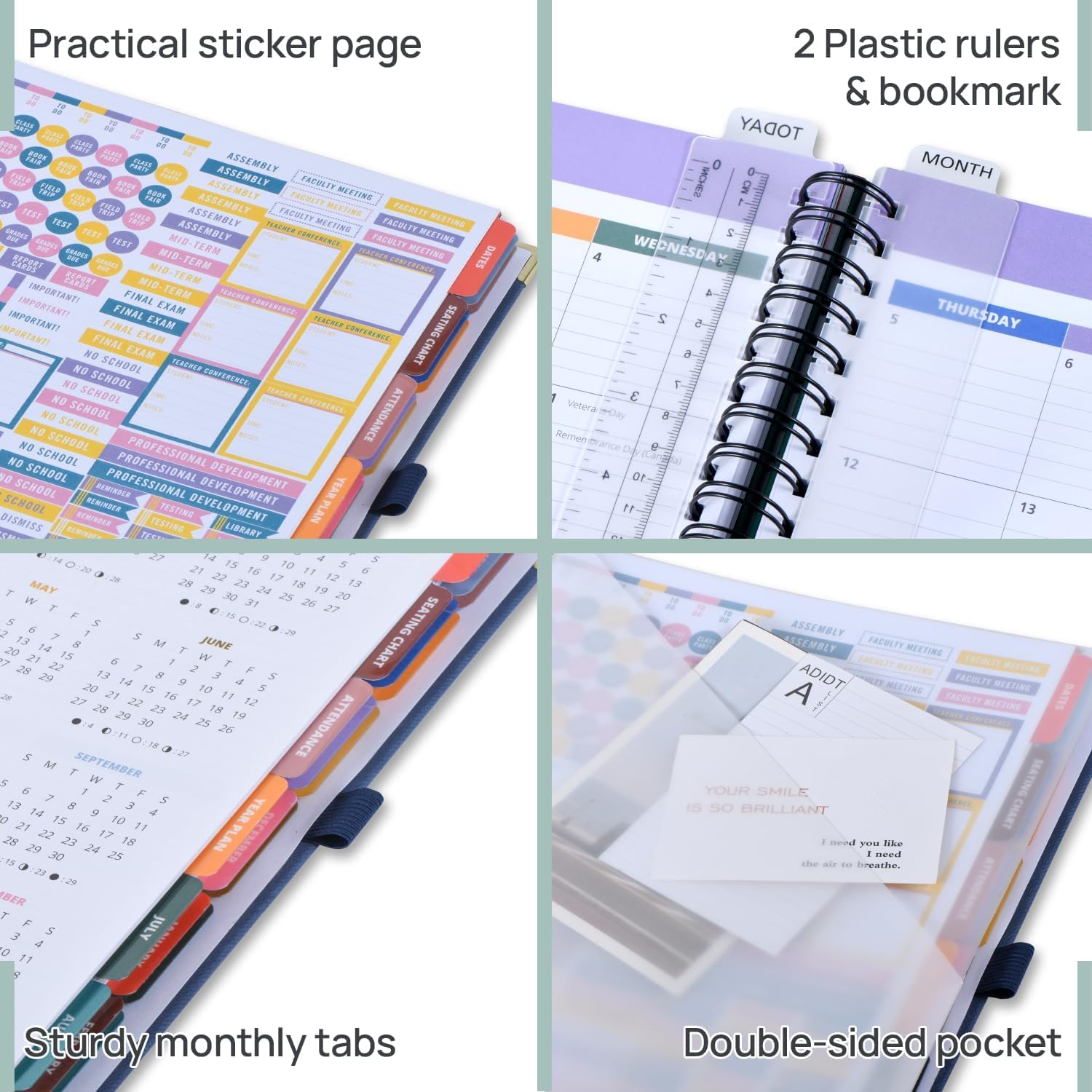 Thumbnail 6 de POPRUN Teacher Planner 8.5" x 11