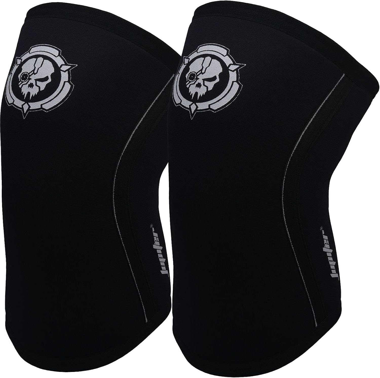 Detalle de Jupiter Knee Sleeves (1 Pair) — 7mm Compression Knee Braces for Squats, Weightlifting & Cross Training (Large)