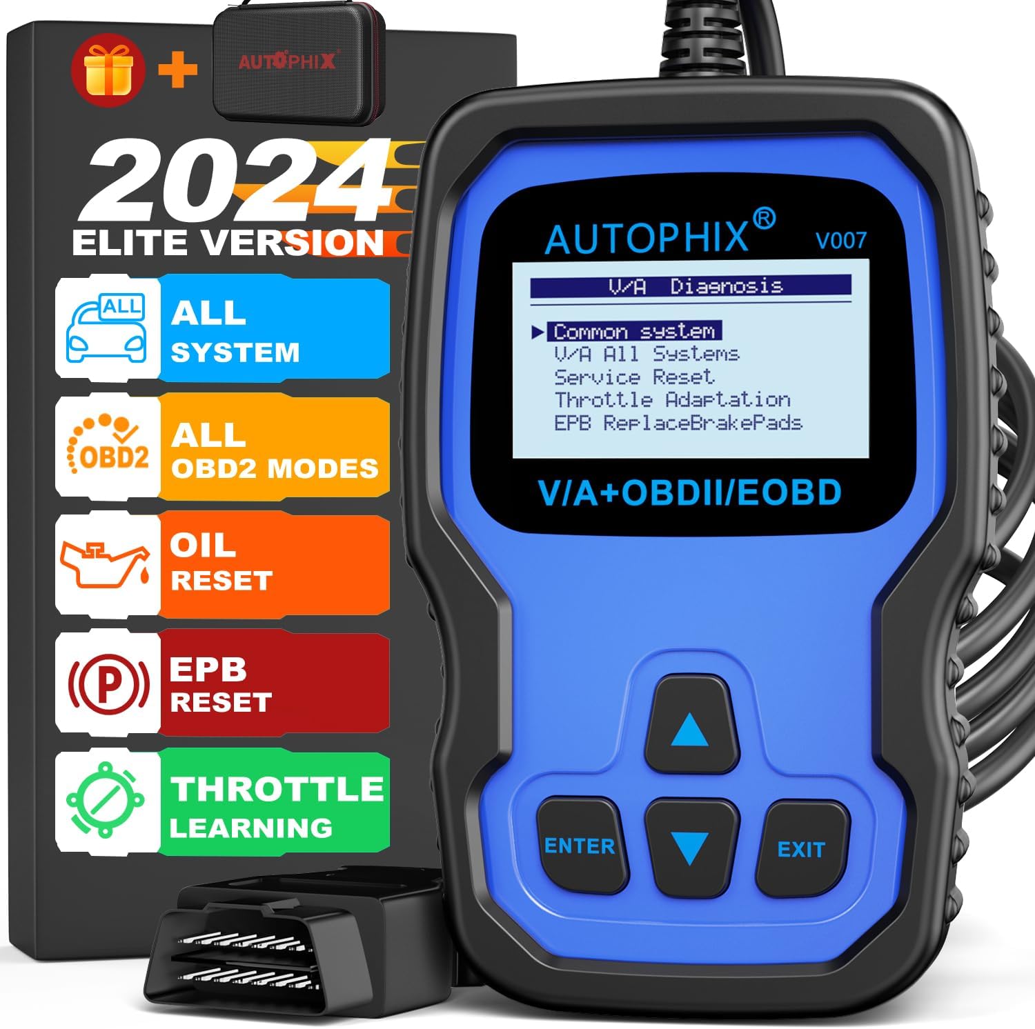 Imagen de AUTOPHIX V007 OBD2 Scanner for VW Group Cars (VW, Audi, Skoda, Seat) – Comprehensive Fault Code Reader en OfertitasTOP