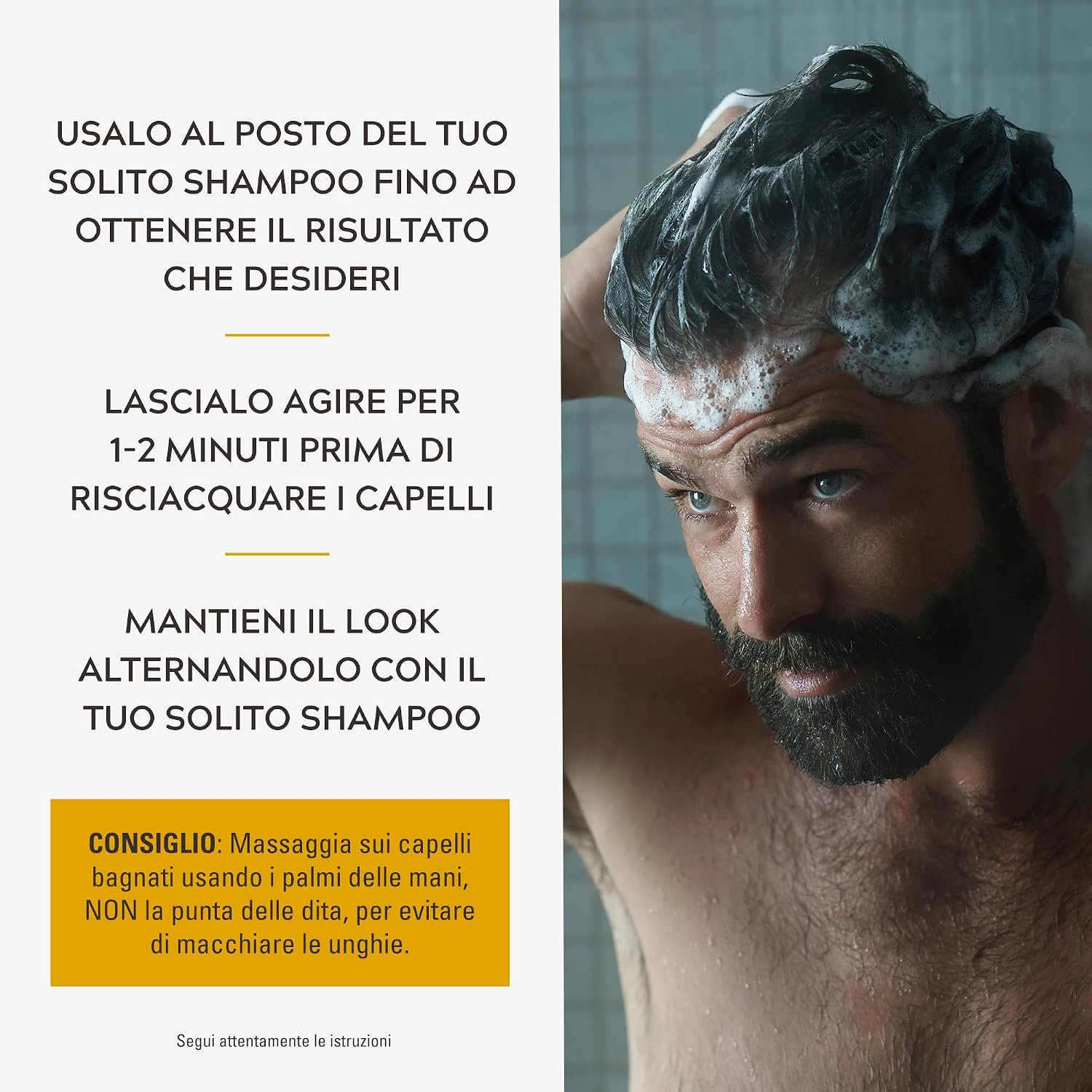 Detalle de Just for Men Control GX Shampoo 118 ml