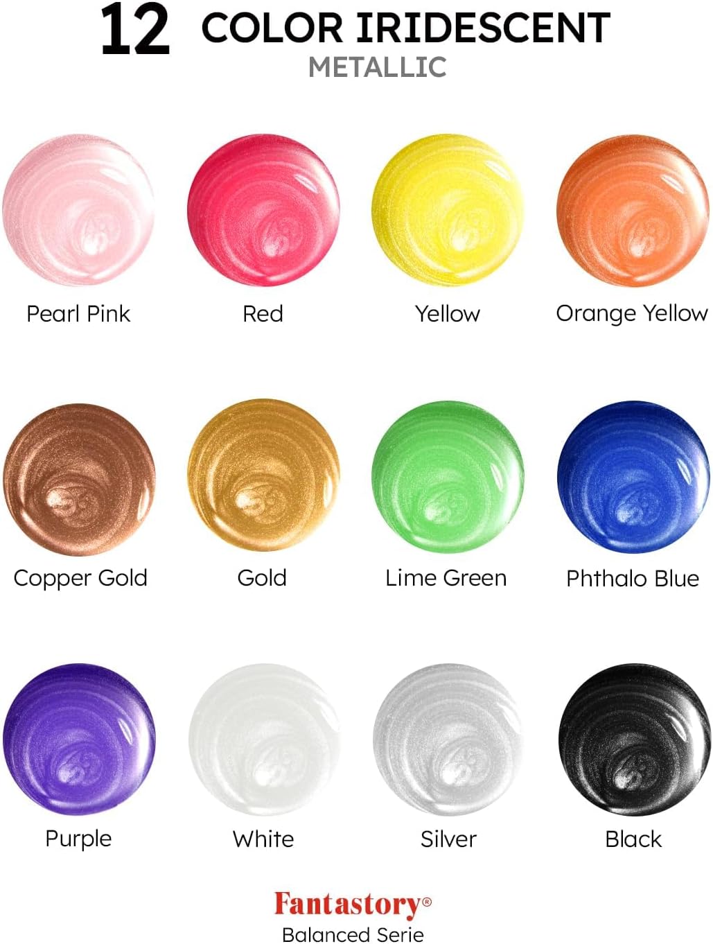 Thumbnail 1 de fantastory Acrylic Paint Set 24 x 60 ml