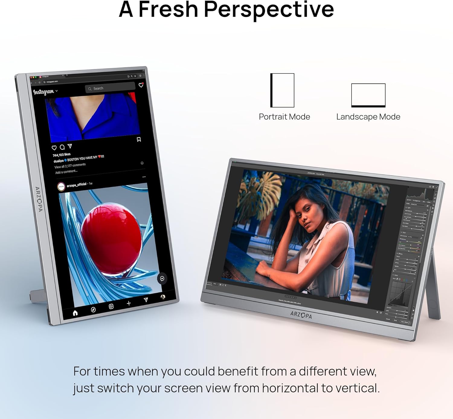 Thumbnail 4 de ARZOPA Z1C Plus 17.3 Portable Monitor