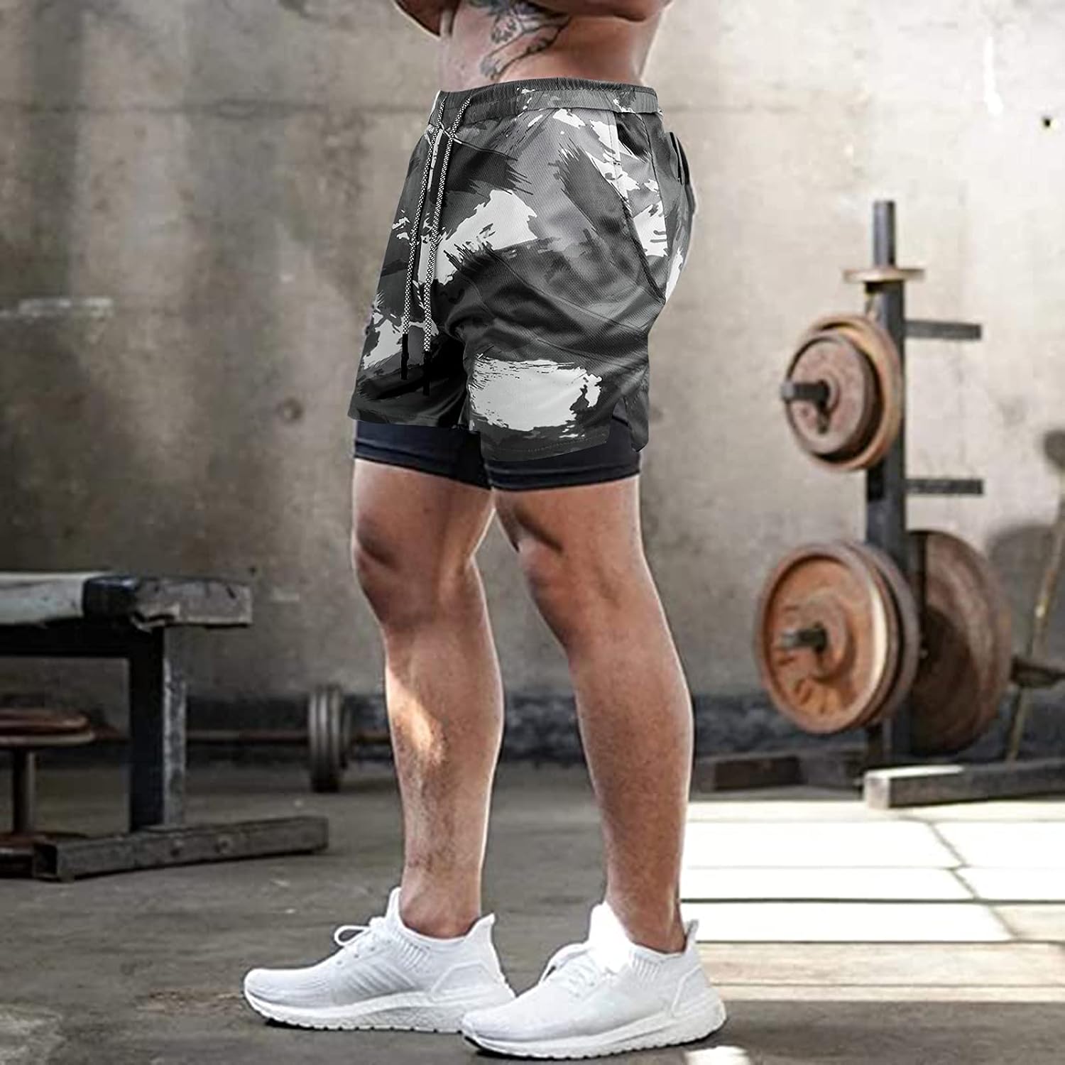 Thumbnail 2 de Superora Herren Laufshorts 2 in 1