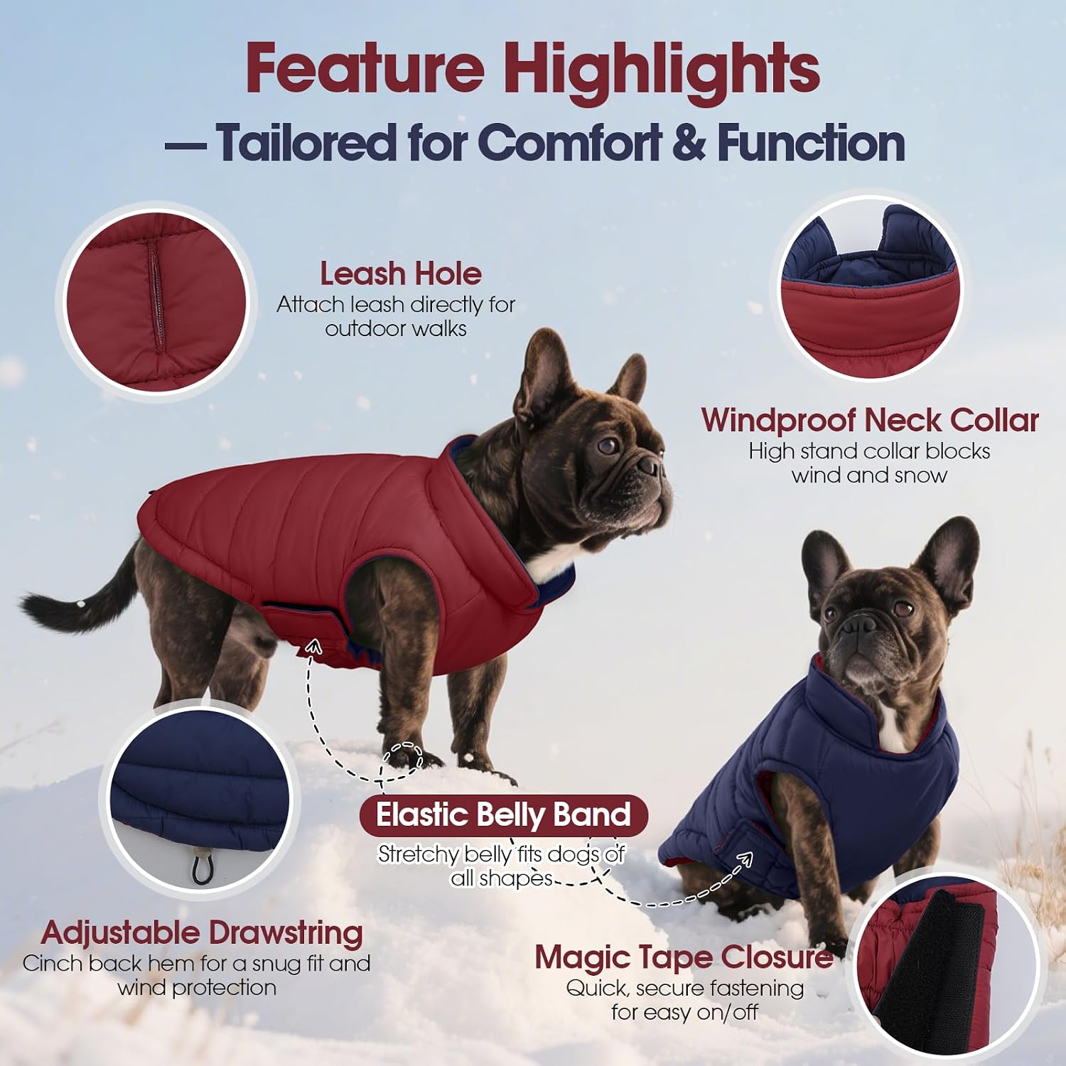 Thumbnail 2 de QBLEEV Dog Jacket, size S