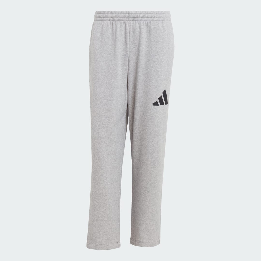 Thumbnail 3 de Pantalón Essentials Wide Leg 3 Bar Logo de Adidas – Gris