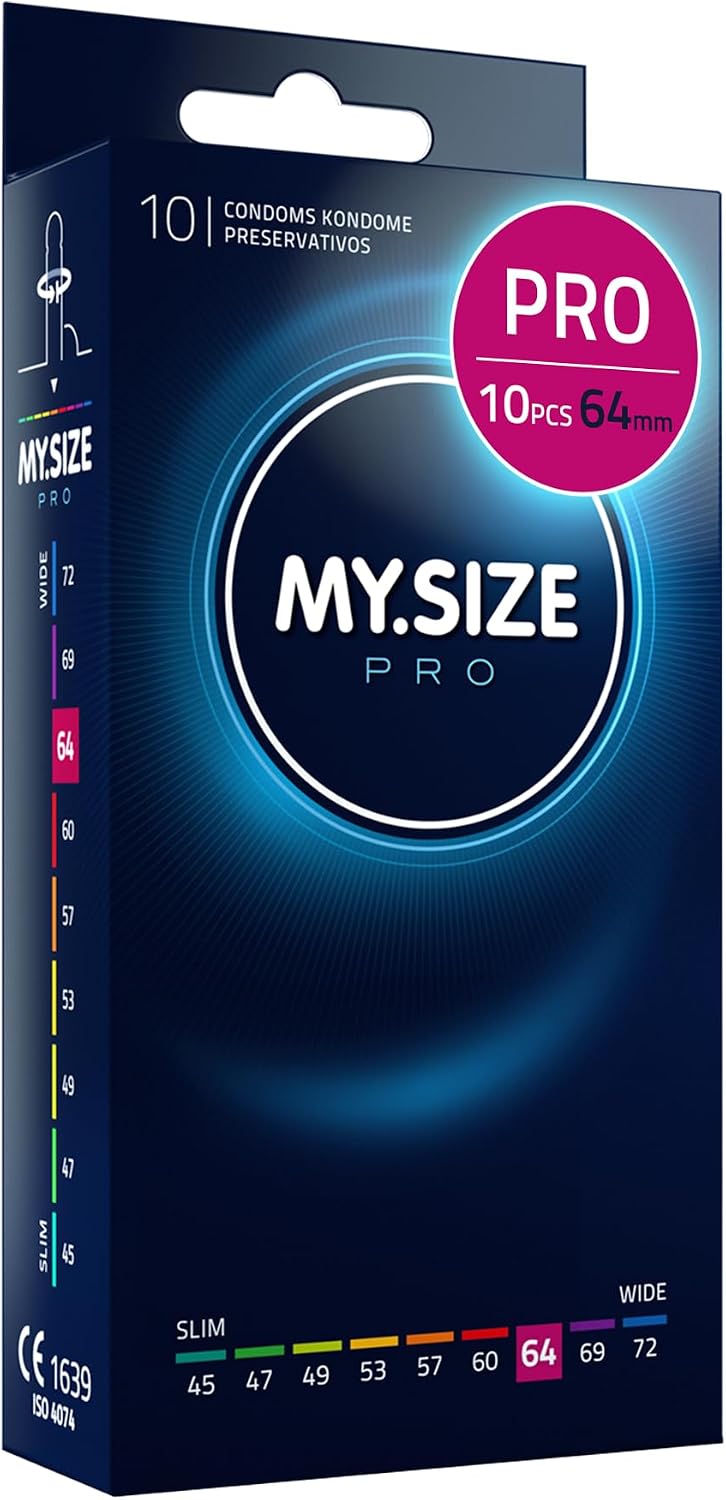 MY.SIZE PRO 10 Préservatifs ÉLITE taille 6 64 mm