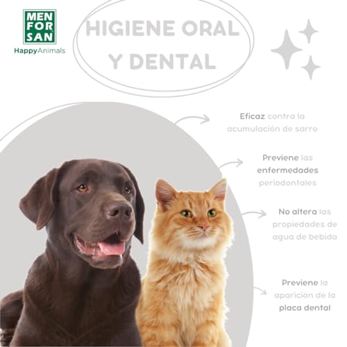 Detalle de MENFORSAN Antisarro enjuague bucal para perros y gatos 500 ml