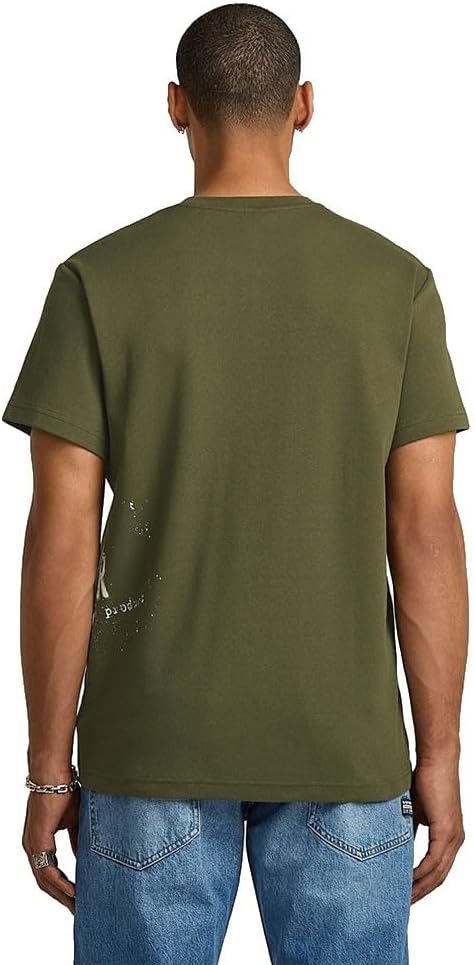 Detalle de G-STAR RAW Sprayed gr r t – bequemer Tragekomfort und origineller Look