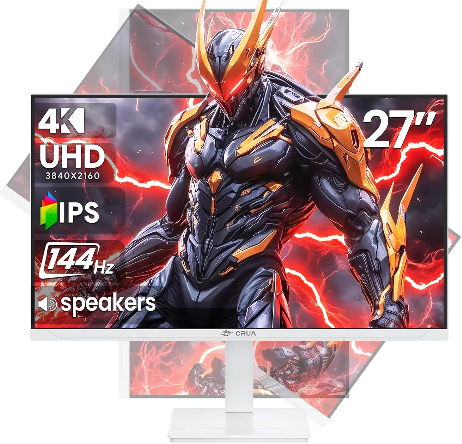 Detalle de CRUA 27" Gaming Monitor 144Hz 4K