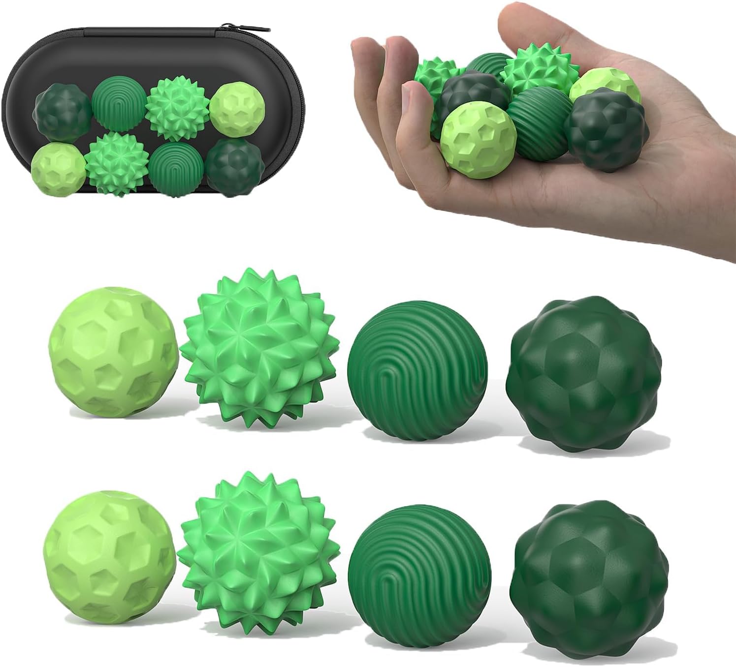 Detalle de Bambebe Magnetische Fidget Toys 8er Set