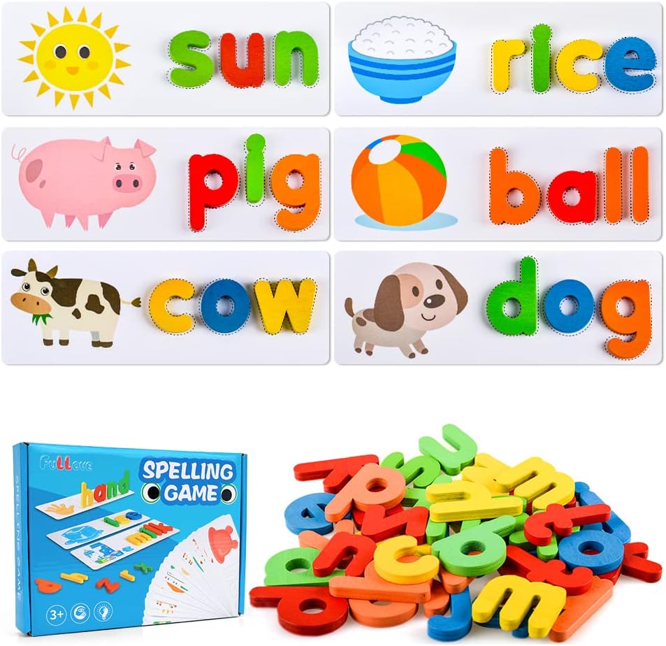 Detalle de Alphabet Letter Puzzle Toddler Learning Toy 1–4 years 🧩
