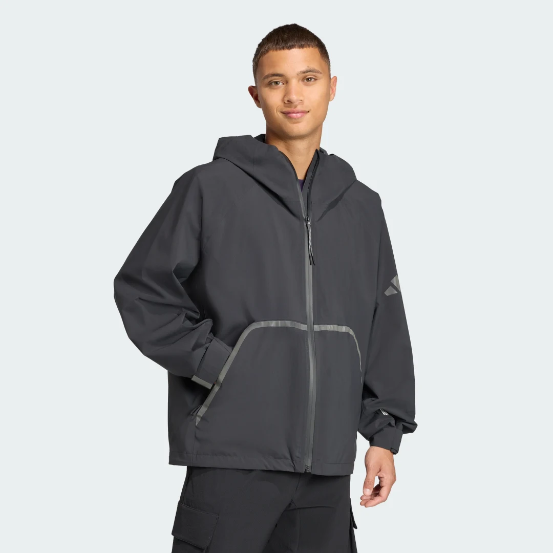 Thumbnail 2 de Chubasquero MYSHELTER CLIMAPROOF de Adidas — Negro