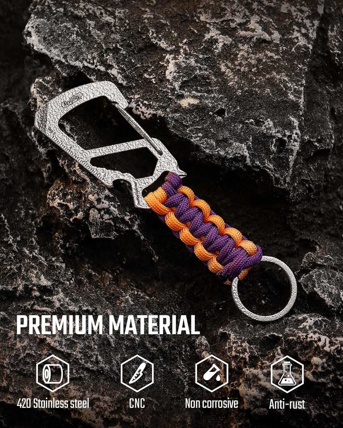 Thumbnail 5 de KeyUnity KC00 Paracord Keychain
