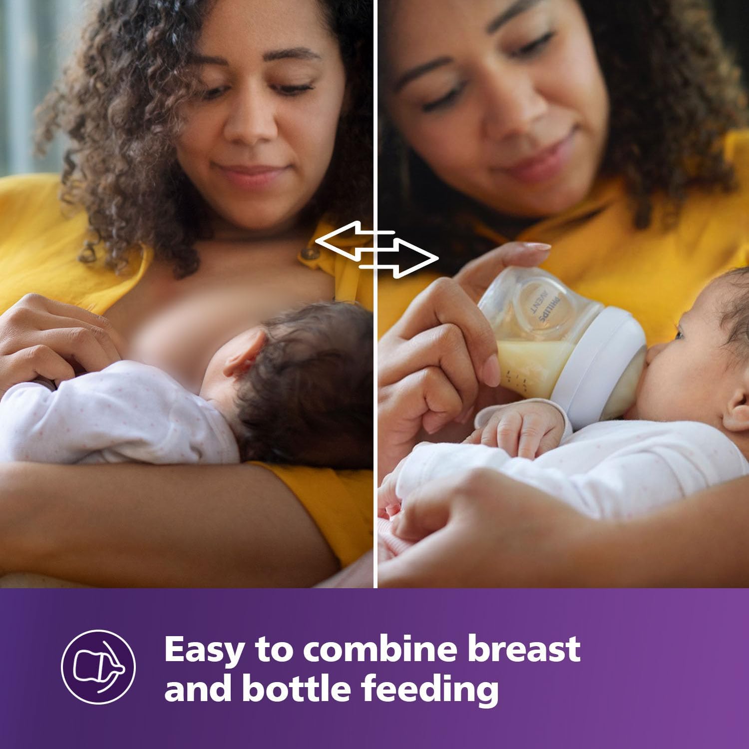 Detalle de Philips Avent Natural Response哺乳びん BPAフリー・広口設計・食洗機対応