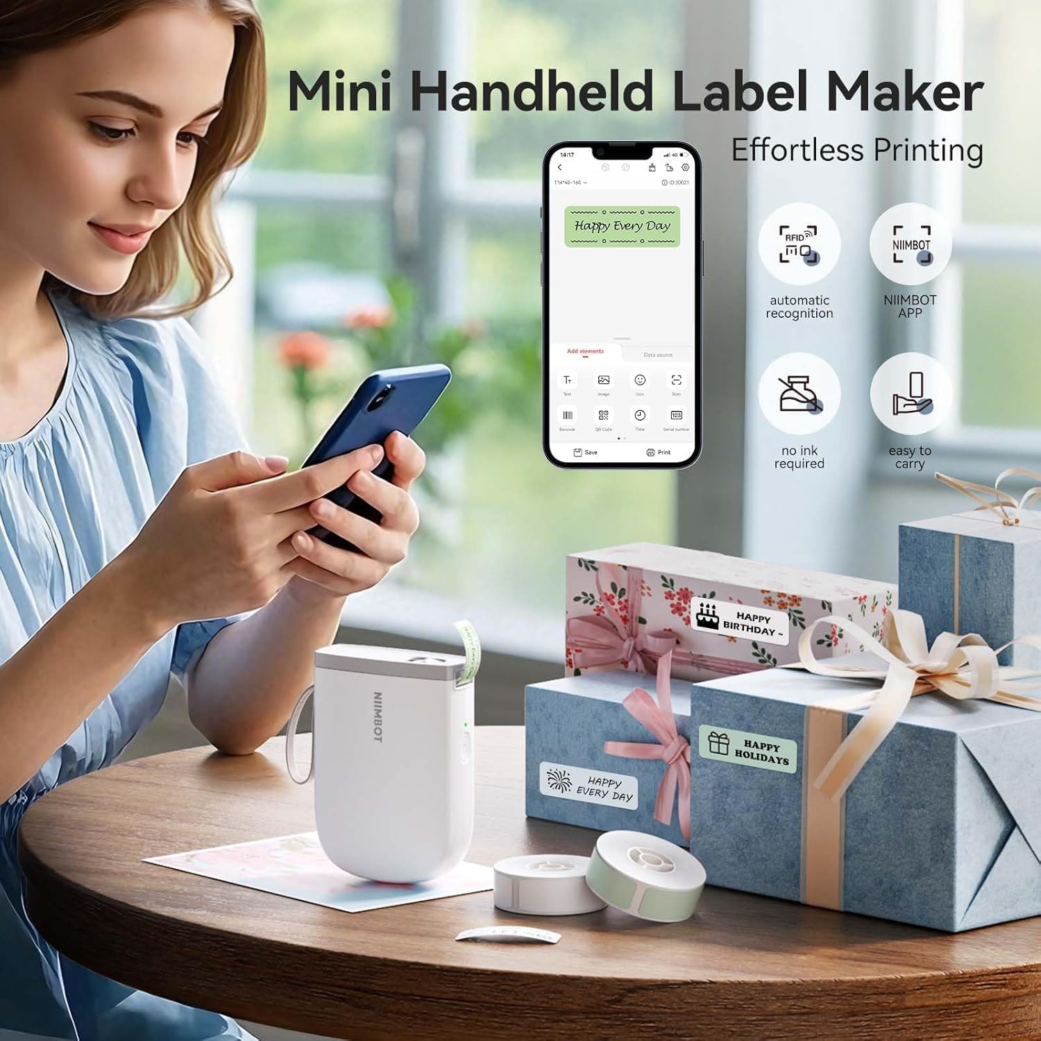 Detalle 2 de NIIMBOT D11 Label Maker